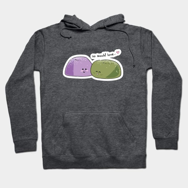 So Mochi Love Hoodie by LittleBearArt